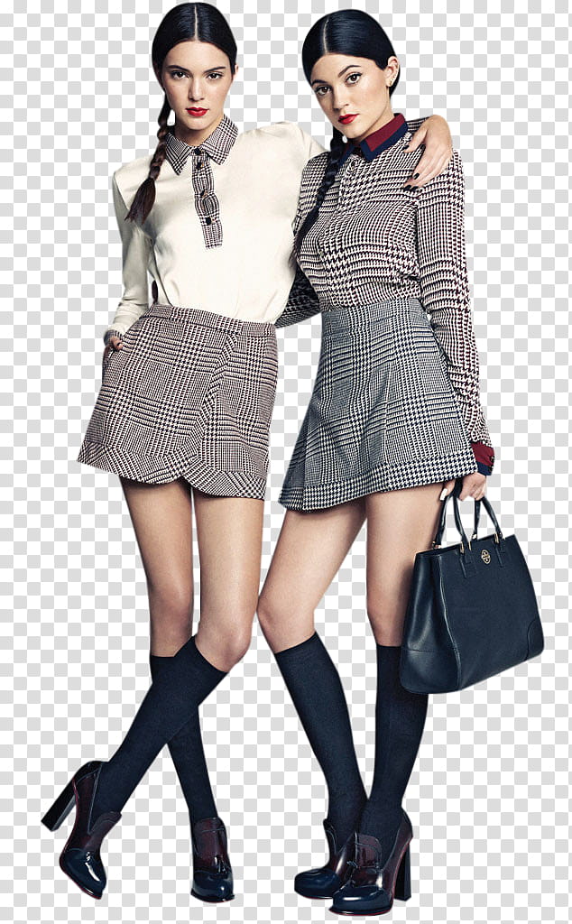 Kendall y Kylie Jenner transparent background PNG clipart