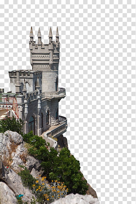 Syl  Watchers , gray castle transparent background PNG clipart