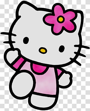 Free: Hello Kitty unwrapping gift, Hello Kitty Drawing Sanrio ディアダニエル, hello  kitty art transparent background PNG clipart 