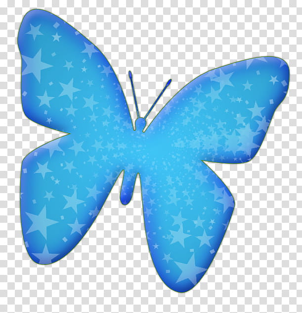 blue butterfly art transparent background PNG clipart