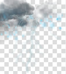 Home, blue lightning and gray clouds transparent background PNG clipart