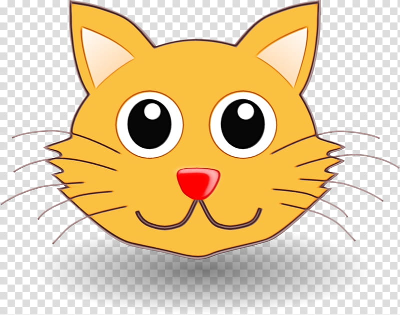 cat face transparent background