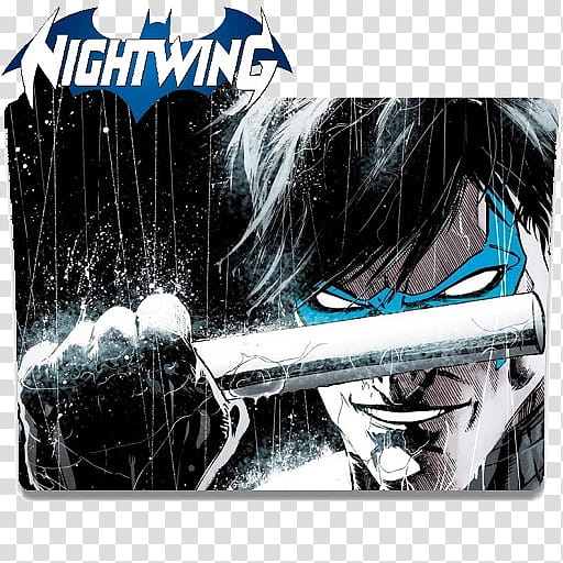 DC Rebirth Icon , Nightwing v transparent background PNG clipart