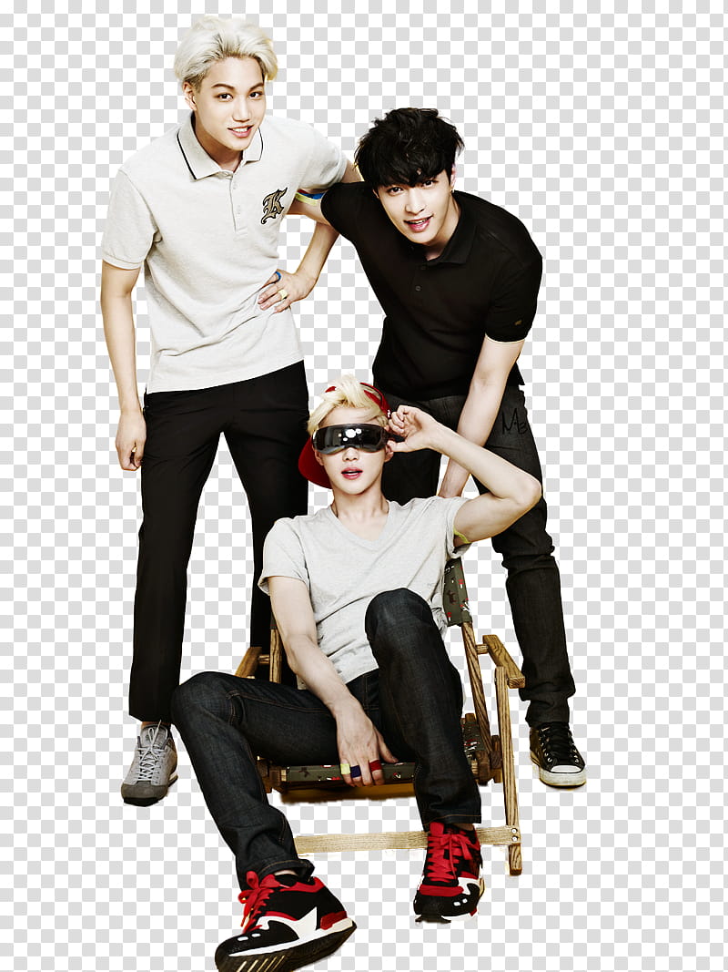 EXO SuLayKai for Kolon Sport cf  transparent background PNG clipart