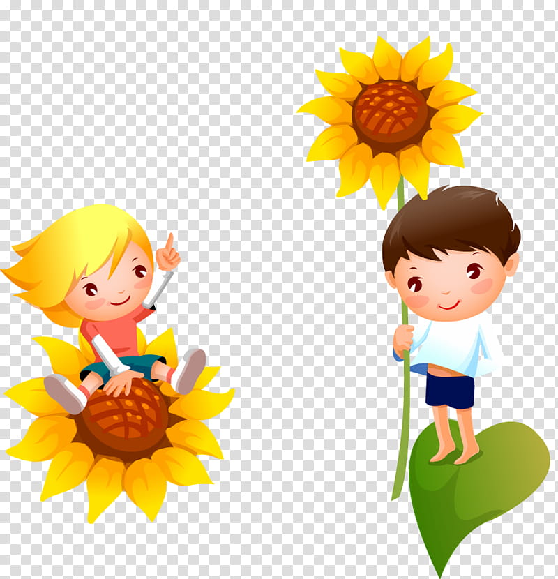 Drawing Of Family, Common Sunflower, Vase With Twelve Sunflowers, Painter Of Sunflowers, Painting, Portrait, Animation, Cartoon transparent background PNG clipart