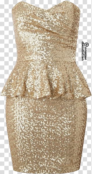 Glitter sequined prom dresses , women's gold dress transparent background PNG clipart