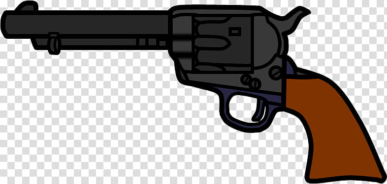 My custom walfas prop Colt Single Action Army transparent background PNG clipart