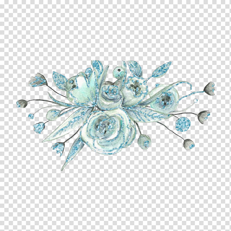 Pink Flower, Blue, Aqua, Teal, Turquoise, Jewellery, Drawing, Crown transparent background PNG clipart