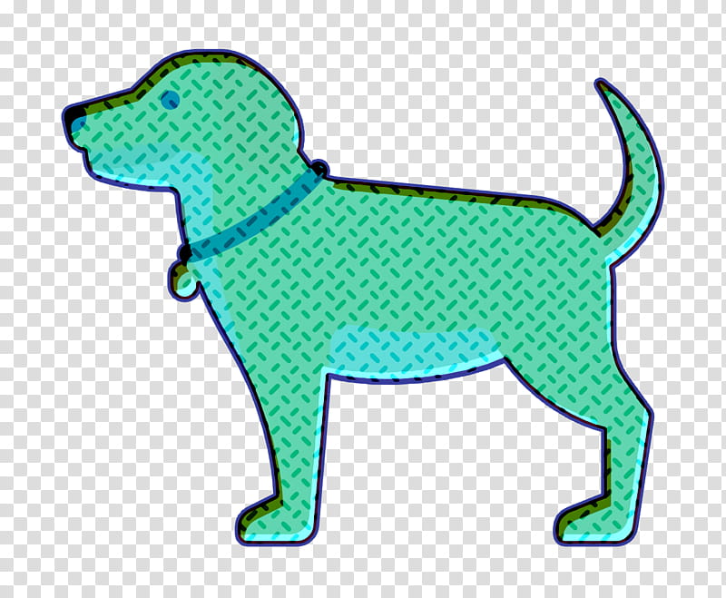 Dog icon Animals and nature icon, Green, Sporting Group, Tail transparent background PNG clipart