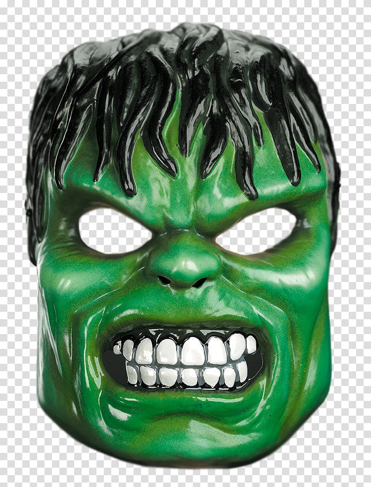 Marvel Incredible Hulk mask transparent background PNG clipart