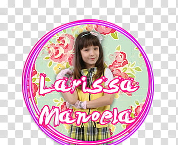 Logo Larissa Manoela transparent background PNG clipart