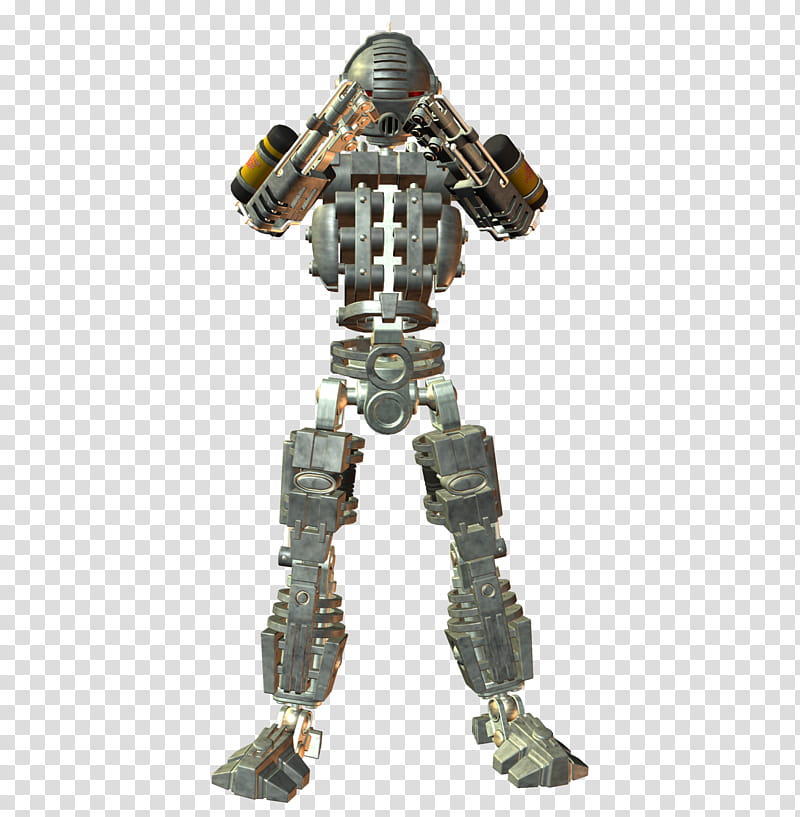 Battle Bot , gray and black robot character transparent background PNG clipart