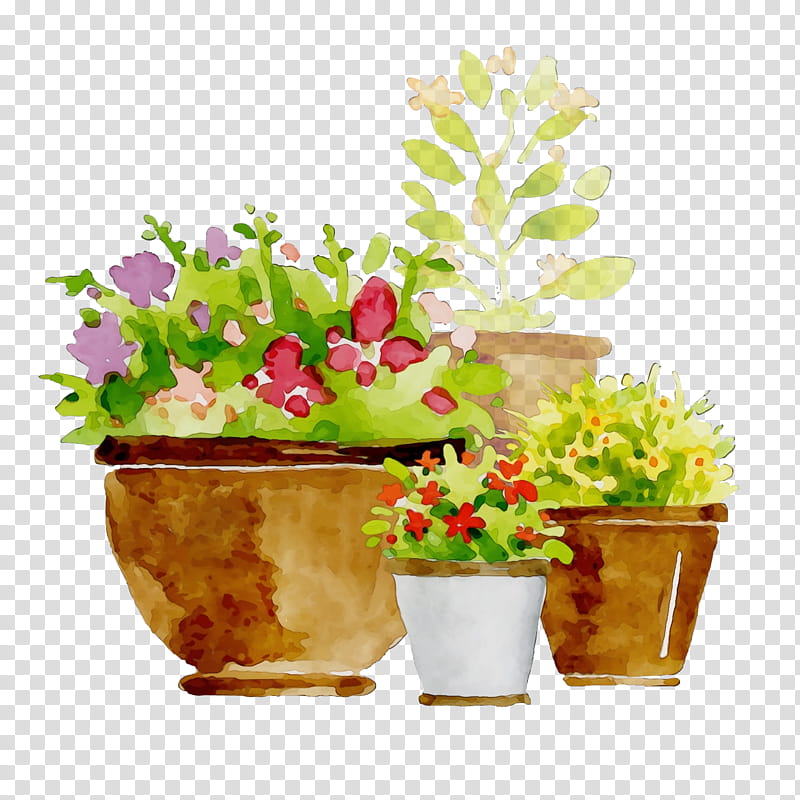 flowerpot flower houseplant plant cut flowers, Watercolor, Paint, Wet Ink, Grass, Vase, Bouquet, Wildflower transparent background PNG clipart