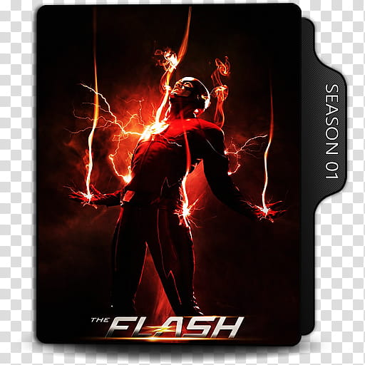 The Flash Folder Icon , The Flash Season  Folder Icon transparent background PNG clipart