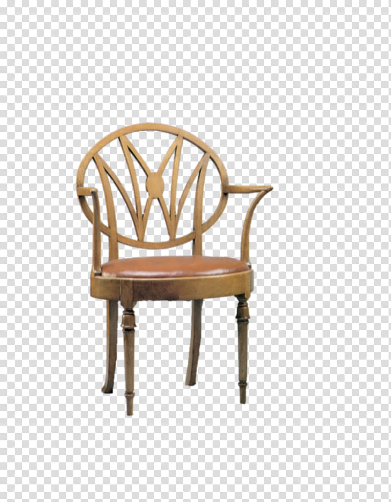 Things found in the study, brown wooden armchair transparent background PNG clipart