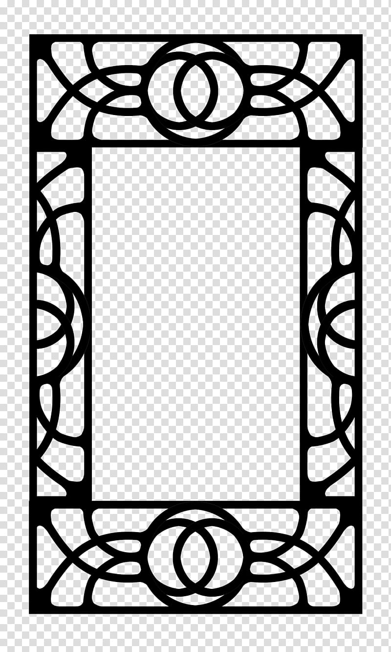 Build A Nouveau Frame, black border transparent background PNG clipart