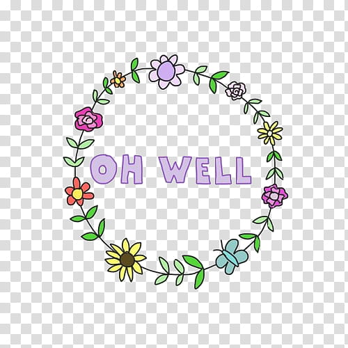 , oh well tet transparent background PNG clipart
