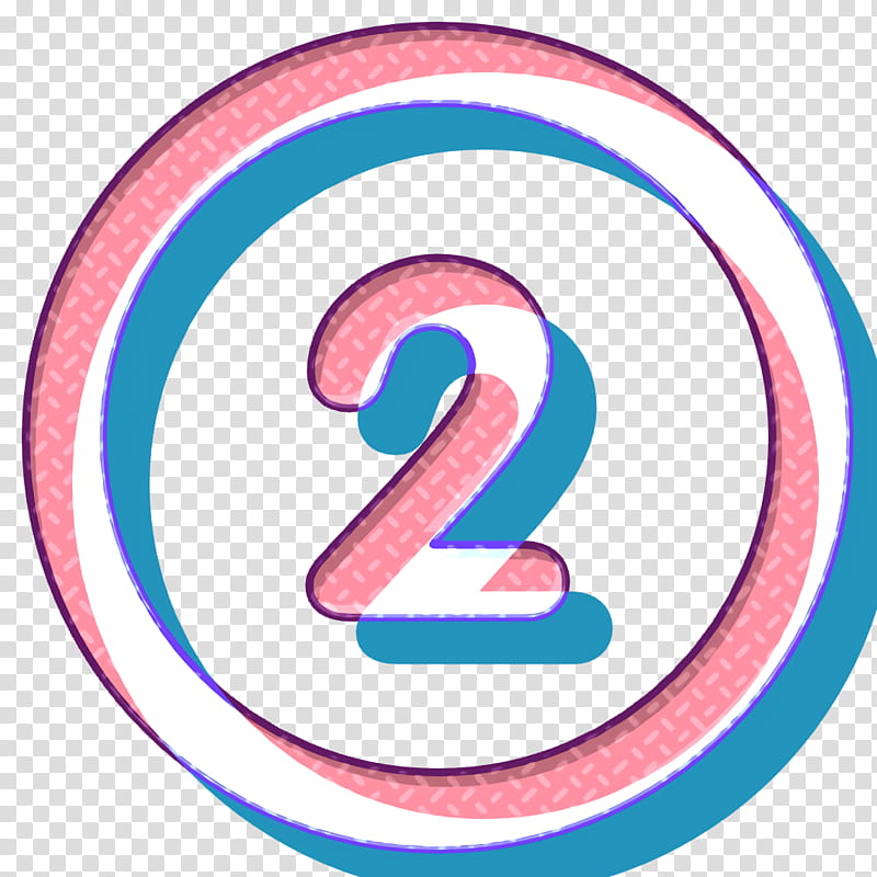 Number icon Control icon, Pink, Line, Symbol, Circle, Candy transparent background PNG clipart