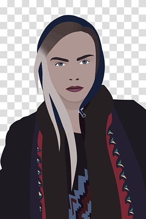 Cara delevingne transparent background PNG clipart thumbnail