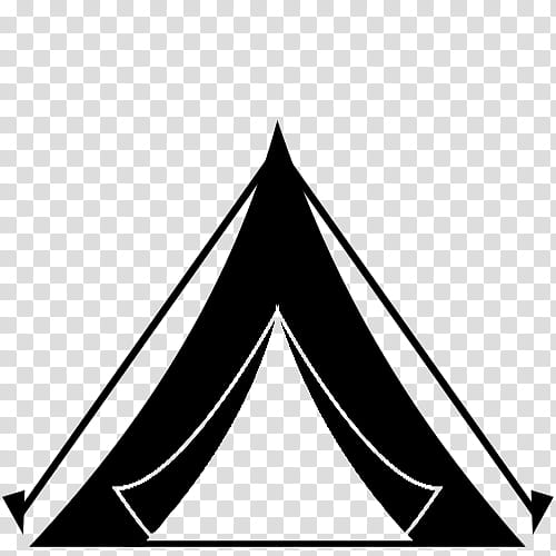 Cinema Logo, Tent, Camping, Film, Cartoon, White, Black, Triangle transparent background PNG clipart