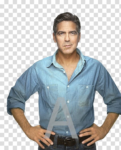 George Clooney transparent background PNG clipart