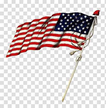 , flag of USA transparent background PNG clipart