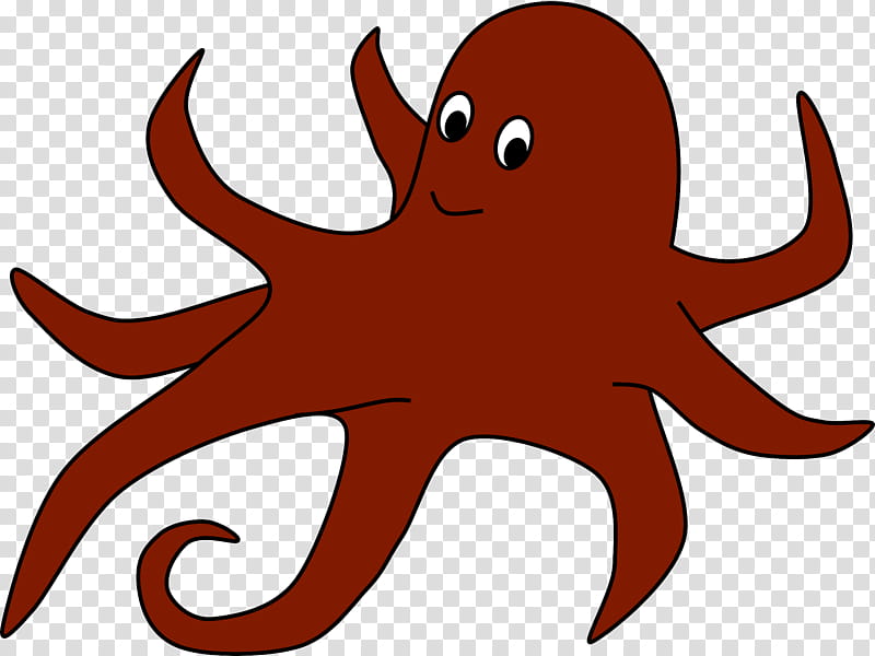 giant pacific octopus octopus cartoon octopus head, Marine Invertebrates transparent background PNG clipart
