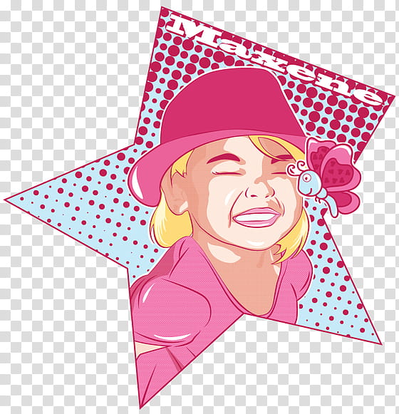 Cartoon Party Hat, Pink M, Character, Rectangle, Rtv Pink, Cartoon, Polka Dot, Paper transparent background PNG clipart