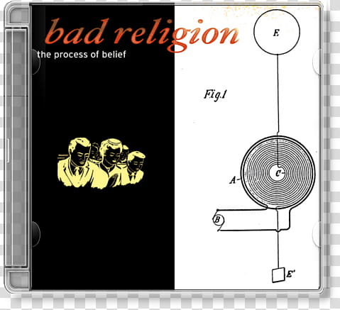 Album Cover Icons, bad religion the process of belief, Bad Religion case transparent background PNG clipart