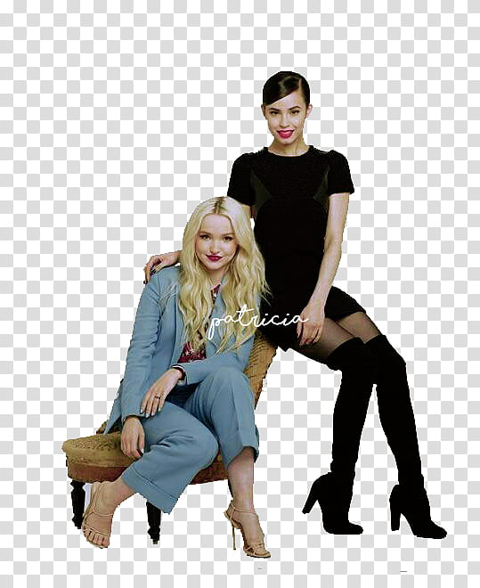 SOFIA CARSON Y DOVE CAMERON,  Dove y Sofia transparent background PNG clipart