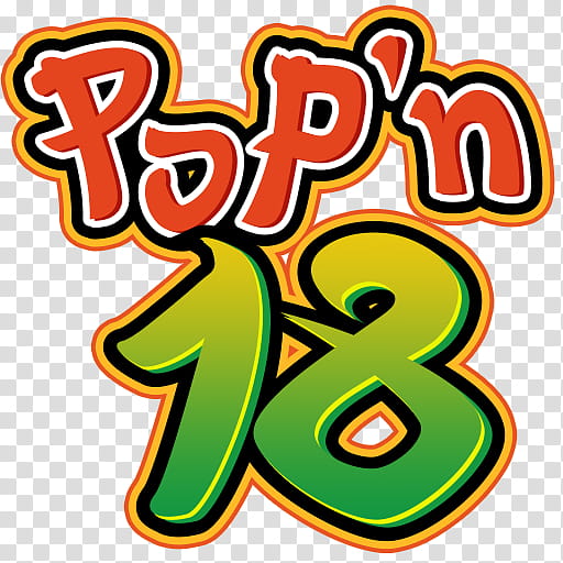 Bemani Icons V, Pop'n , Pop'n logo transparent background PNG clipart