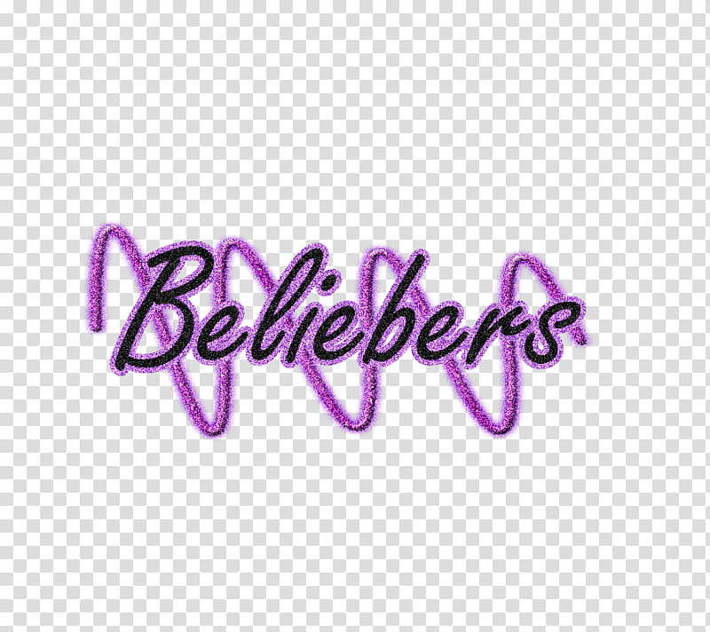 Texto Beliebers transparent background PNG clipart