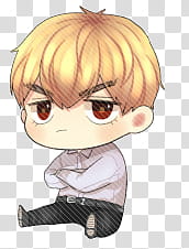 Exo Kris Chibi transparent background PNG clipart