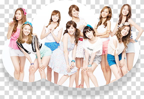 SNSD Daum Clouds old transparent background PNG clipart