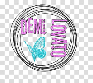 Texto Demi Lovato transparent background PNG clipart thumbnail