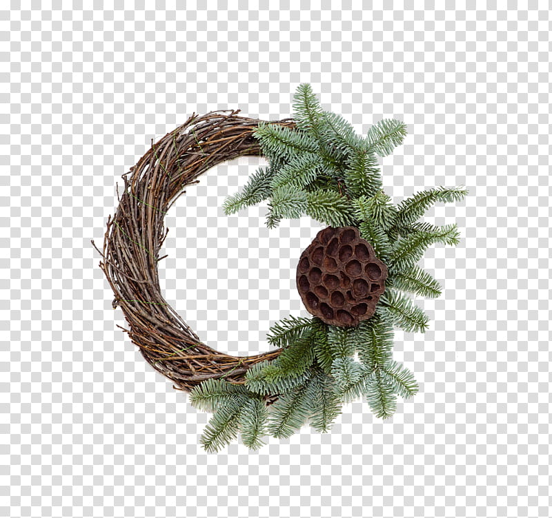 Christmas Resource , brown lotus pod wreath transparent background PNG clipart