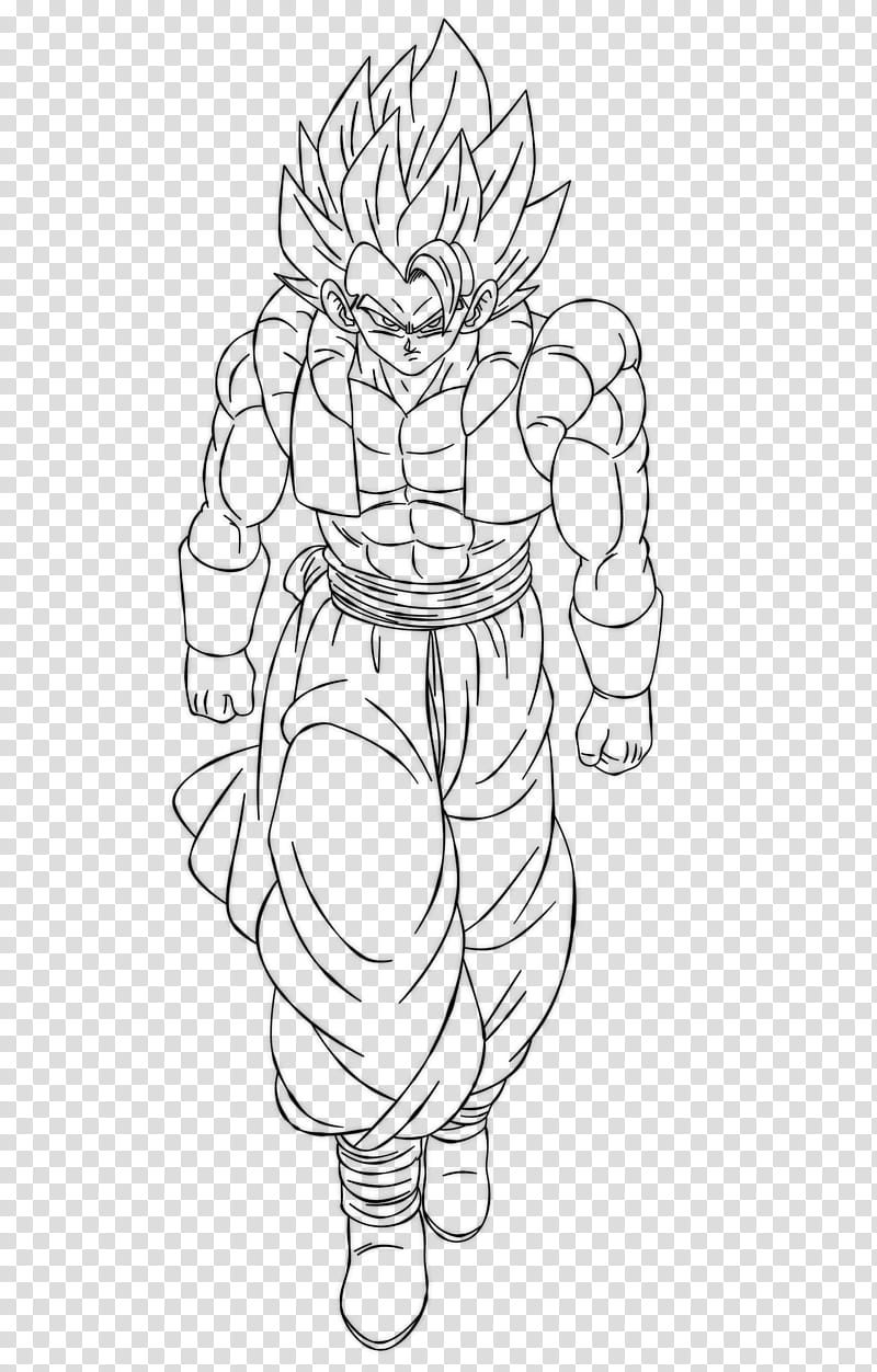 Super Saiyan 4 Gogeta Free Coloring Pages - Gogeta Super Saiyan