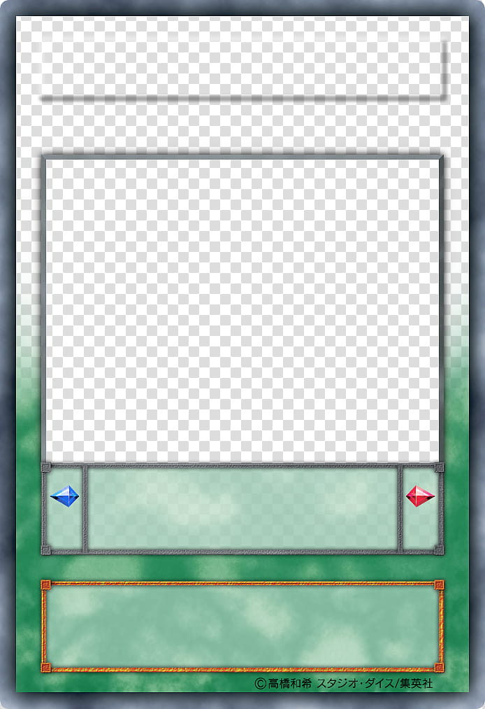 JP YGO Series  Devamped Blanks, Pokemon trading card transparent background PNG clipart