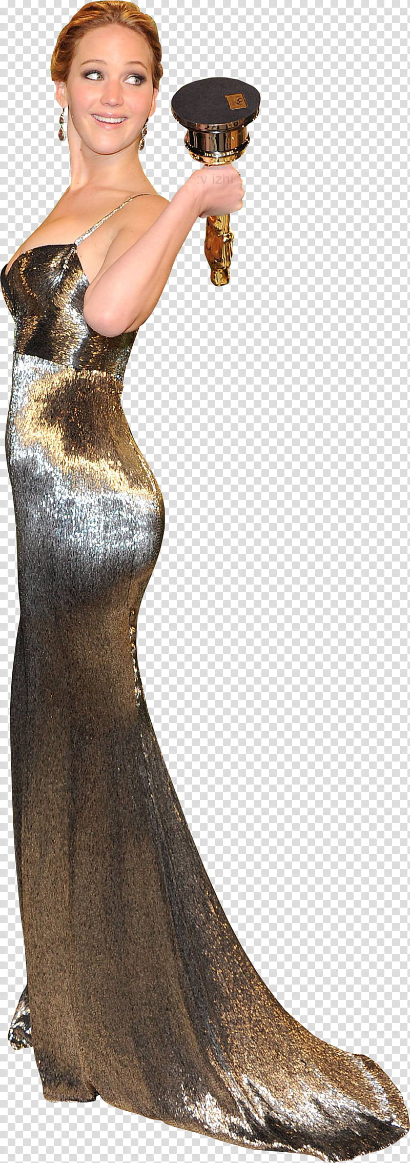 Jennifer Lawrence ,  transparent background PNG clipart