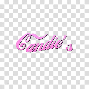 texts candie britney, pink and black Candie's illustration transparent background PNG clipart