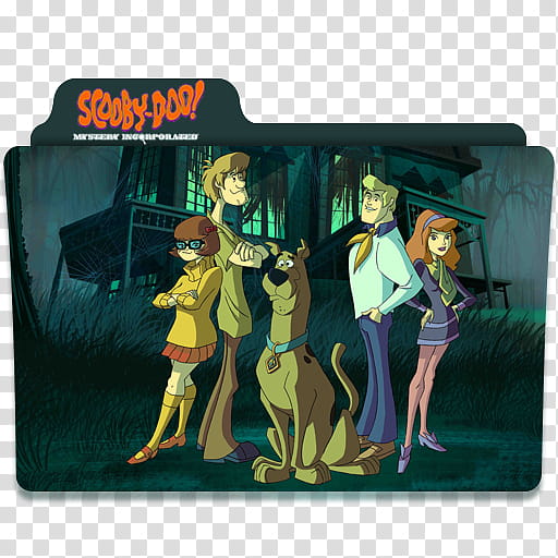 Scoo, Scooby-Doo folder icon transparent background PNG clipart