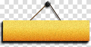 rectangular yellow frame transparent background PNG clipart