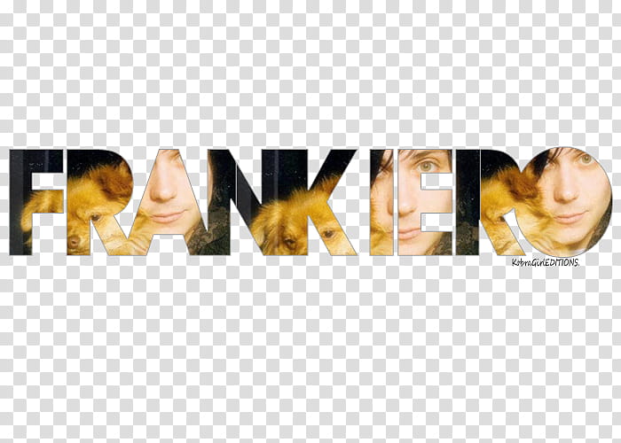 Frank Iero name transparent background PNG clipart