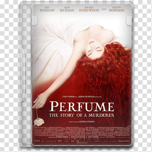 Movie Icon , Perfume, The Story of a Murderer, Perfume The Story of Murderer movie cover transparent background PNG clipart