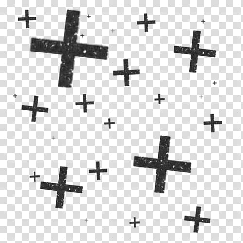 black cross art transparent background PNG clipart