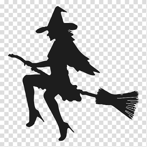 Witch, Silhouette, Witchcraft, Broom, Guitarist, Electric Guitar, Stencil, Musician transparent background PNG clipart