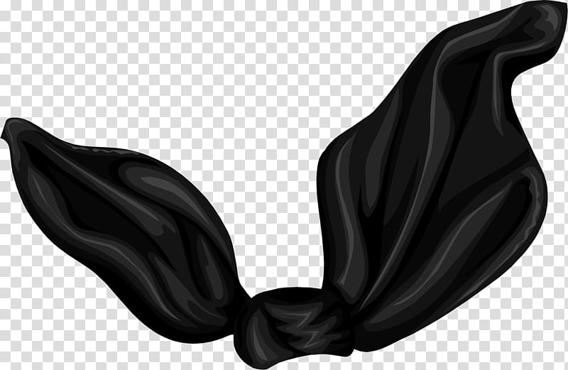 Hot Buys Fabric Bunny Ears, black ribbon illustration transparent background PNG clipart