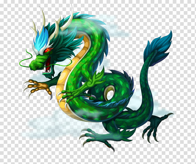 Chinese Dragon, Four Symbols, Azure Dragon, Black Tortoise, Vermilion Bird, Chinese Mythology, White Tiger, Yinglong transparent background PNG clipart