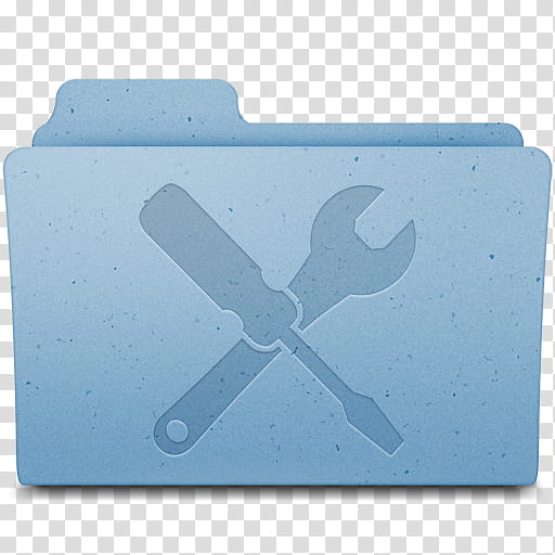 Mac OS X Folders, Utilities Folder icon transparent background PNG clipart