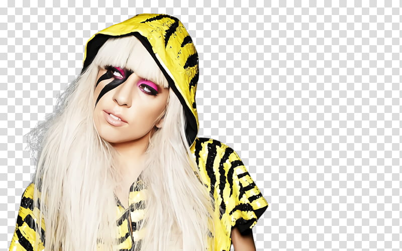 Music, Lady Gaga, Singer, Music , Artrave The Artpop Ball, , , Yellow transparent background PNG clipart